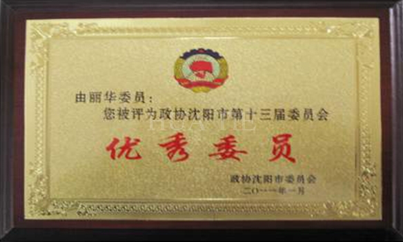  918博天堂集团董事长由丽华被评为市政协十三届优秀委员 