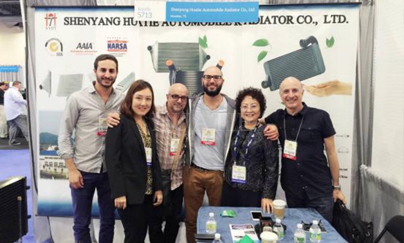  我公司董事长、总经理赴美参加拉斯维加斯汽配展 