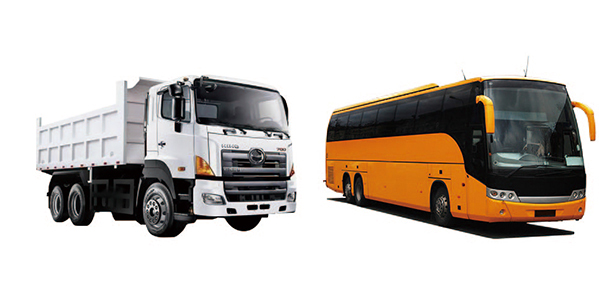 中、轻型卡车和巴士