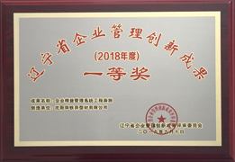 辽宁省企业管理创新成果一等奖